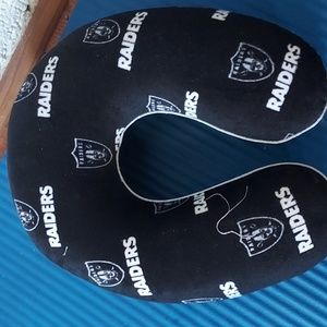 Raider's travel neck pillow